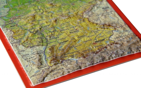 Allemagne Carte postale en relief