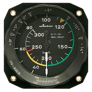 Jauge de pression dynamique 80 mm avec repère de couleur