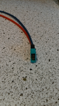MPX mâle avec câble