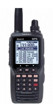 Appareil radio portable YAESU FTA-750L 8.33kHz (GPS VOR/ILS) Appareil radio portable YAESU FTA-750L 8.33kHz (GPS VOR/ILS)