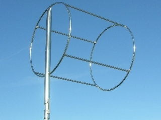 Panier de manche à air 40cm acier galvanisé
