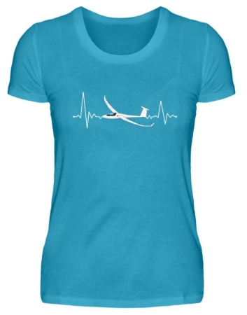 T-shirt battement de cœur femme