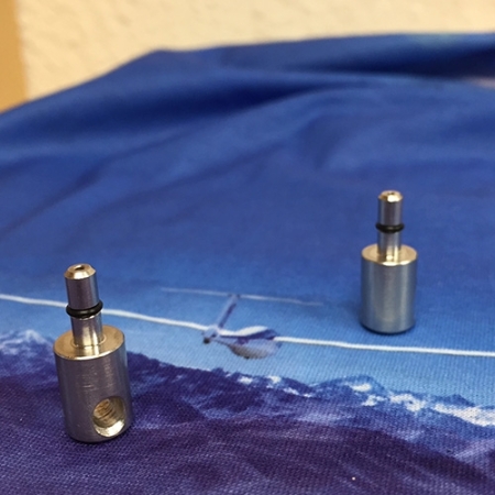 Bouchon de buse 4mm acier inoxydable