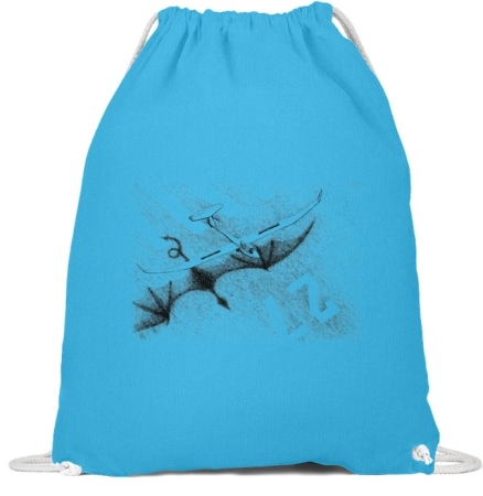 Gymsac en coton dragon Gymsac en coton dragon