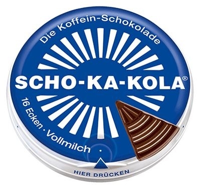 SCHO-KA-KOLA Le chocolat énergétique LAIT COMPLET 100 g SCHO-KA-KOLA Le chocolat énergétique LAIT COMPLET 100 g