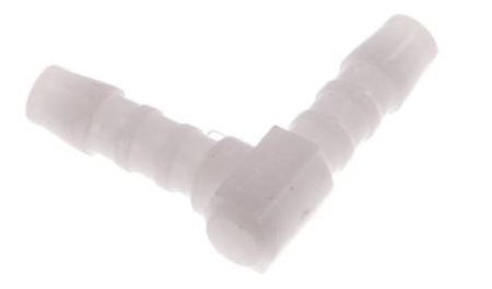 Tuyau dinstrument Raccord coudé en plastique pour tuyau de 5 mm Tuyau dinstrument Raccord coudé en plastique pour tuyau de 5 mm