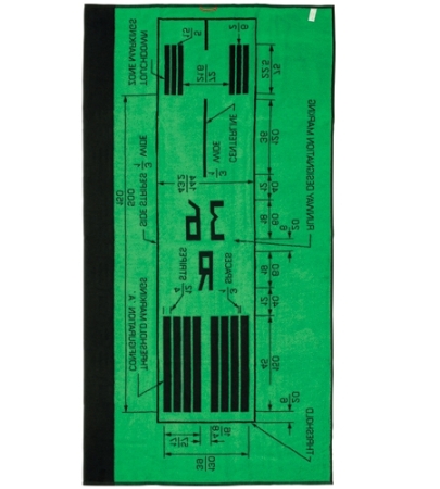 Drap de bain Runway Markings