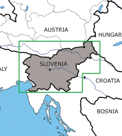 Rogersdata Carte VFR Slovénie 200k 2025