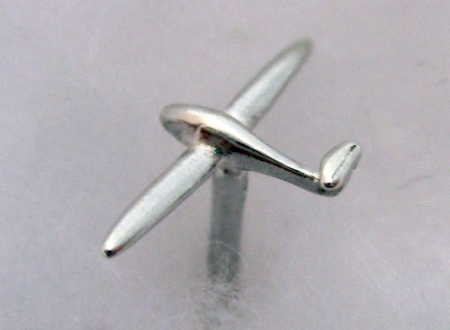 Discus clou doreille argent