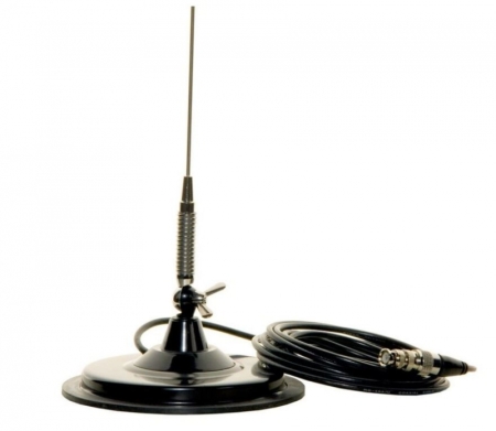 Antenne radio aérienne avec embase magnétique