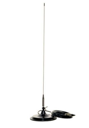 Antenne radio aérienne avec embase magnétique