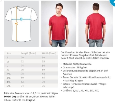 T-shirt Direction de vol hommes
