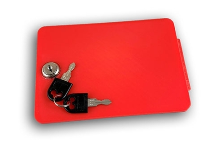 Fenêtre latérale verrouillable ROUGE Fenêtre latérale verrouillable ROUGE