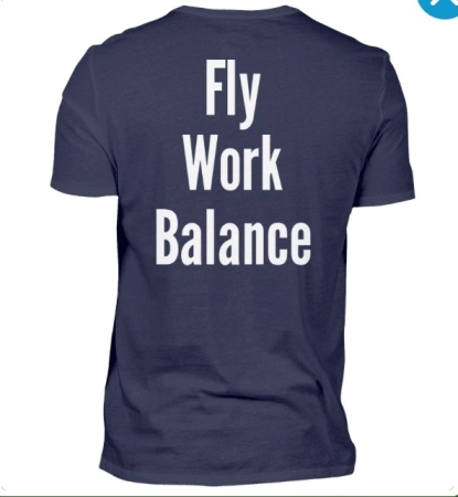 T-shirt Fly-Work-Balance hommes T-shirt Fly-Work-Balance hommes