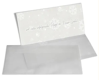 Carte de Noël pour pilotes