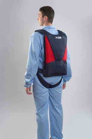 Parachute de secours MARS ATL15-SL Rouge-Noir (EN STOCK)