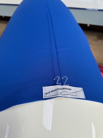 Housse de capot Housse de poussière bleue biplace