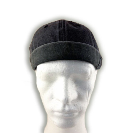 Casquette de docker gris foncé used look