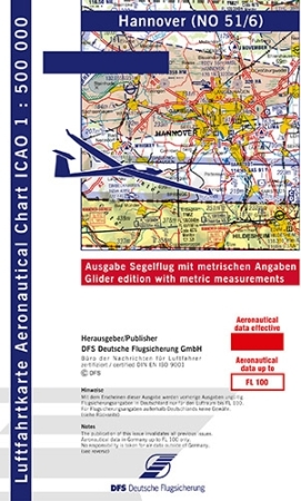 Carte de vol à voile OACI Hanovre 2024 Transparent Carte de vol à voile OACI Hanovre 2024 Transparent