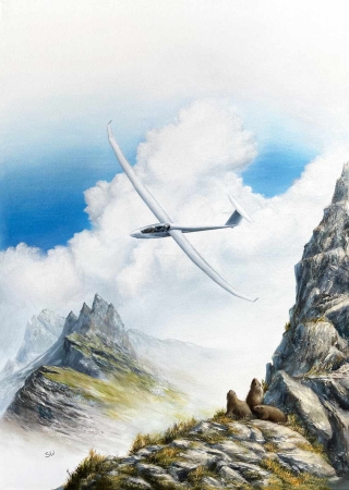 Impression dart Arcus et marmottes