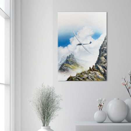 Impression dart Arcus et marmottes