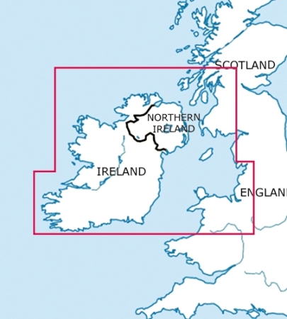 Rogersdata Carte VFR Irlande 500k 2025