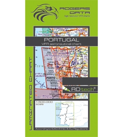 Rogersdata Carte VFR Portugal 500k 2025