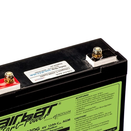 Jeu de batteries de démarrage pour avions DG