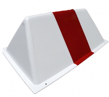 Jeu de marquage de piste blanc/rouge complet Jeu de marquage de piste blanc/rouge complet