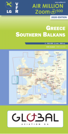Airmillion Grèce Sud 1:500.000 2024 Airmillion Grèce Sud 1:500.000 2024