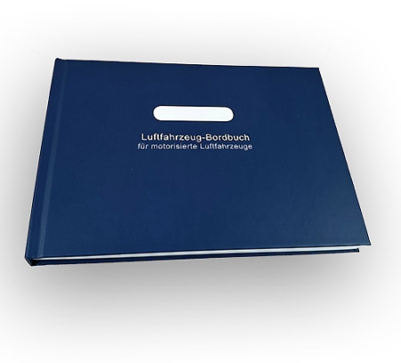 Livre de bord pour avions à moteur, planeurs à moteur et ULM