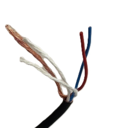 Câble microphone 2 fils blindé 3mm /4m Câble microphone 2 fils blindé 3mm /4m