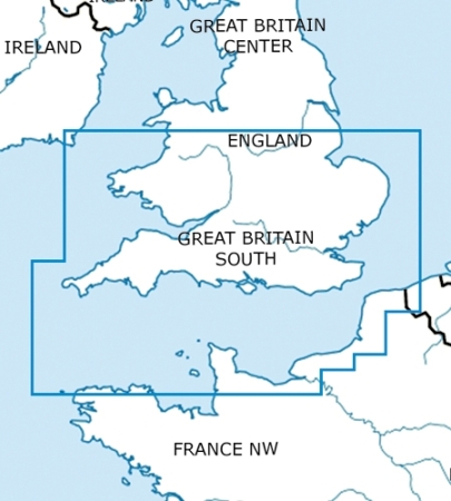 Rogersdata Carte VFR Angleterre Sud 500k 2025