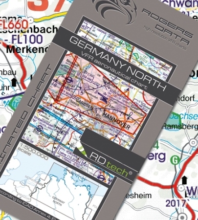 Rogersdata Carte VFR Allemagne Nord 2025 Rogersdata Carte VFR Allemagne Nord 2025