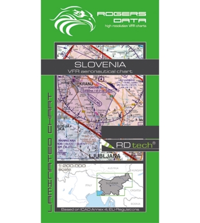 Rogersdata Carte VFR Slovénie 200k 2025