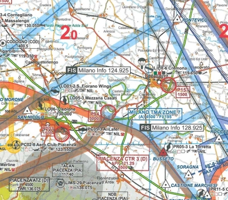 Carte Avioportolano VFR LI-1 2026