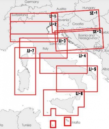 Carte Avioportolano VFR LI-4 2026