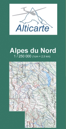 carte de vol à voile franco. Alpes du Nord 2026