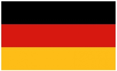 Drapeau allemand JAUNE