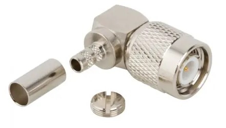 Connecteur dantenne BNC 90° (mâle) pour AeroFlex50 Connecteur dantenne BNC 90° (mâle) pour AeroFlex50