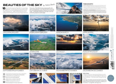 Calendrier photo « Beauties of the sky 2027 » de Tobi Barth, format DIN A2+