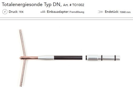 Sonde dénergie totale DN/ST