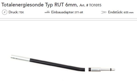 Sonde dénergie totale RUT/ST pour le dos du fuselage Sonde dénergie totale RUT/ST pour le dos du fuselage