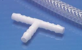 Tuyau dinstrument, embranchement en plastique T 5mm Tuyau dinstrument, embranchement en plastique T 5mm
