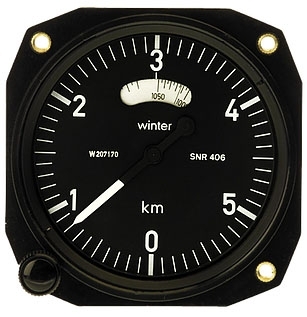 Altimètre grossier 4 HM 6, 80 mm Altimètre grossier 4 HM 6, 80 mm