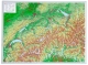 Carte en relief 3D Suisse petite