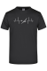 T-shirt battement de cœur hommes