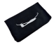 Grande pochette pour documents de vol à voile, NOIRE, personnalisée