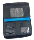Grande pochette pour documents de vol à voile, NOIRE, personnalisée