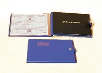 Housse de protection pour carnet de bord Plastique Housse de protection pour carnet de bord Plastique